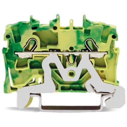 Wago 2002-1207 bornier Vert, Jaune