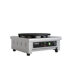 Saro MERLE appareil à crêpes 1 crèpe(s) 3000 W Noir, Acier inoxydable