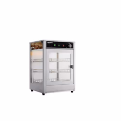 Saro FIONA, 43 L, 30 - 80 °C, 3 étagères, Acier inoxydable, Transparent, Verre, Acier inoxydable, 600 W