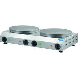 Saro PIERRE appareil à crêpes 2 crèpe(s) 4800 W Acier inoxydable