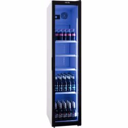 Saro SK 301, Refroidisseur de boisson, Pose libre, Noir, Blanc, Acier, Droite, Rotatif