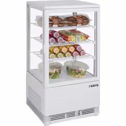 Saro SC 70, Réfrigérateur de point de vente, Pose libre, Blanc, Plastique, Boutons, LED