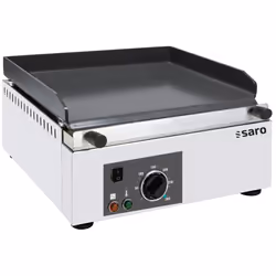 Saro GPK 400, Noir, Acier inoxydable, Pose libre, Acier inoxydable, 1 zone(s), Vitrocéramique, Boutons, Rotatif