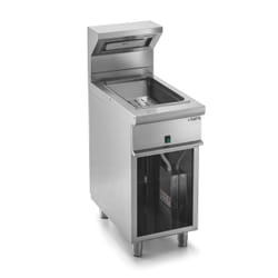 Saro E7/SPE40BA chauffe-plat 1000 W Acier inoxydable