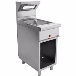 Saro E7/SPE40BA chauffe-plat 1000 W Acier inoxydable