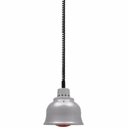 Saro CLYDE, Plafond, Flexible, Noir, Argent, Chrome, 1 ampoule(s), 250 W