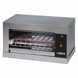 Saro BUSSO T1, Acier inoxydable, Pose libre, Rotatif, 0 - 180 °C, Verre, Acier inoxydable, Quartz