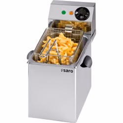 Saro PROFRI 4, Friteuse, 4 L, 180 °C, Unique, Acier inoxydable, Rotatif