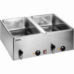 Saro BMH 160-2, 1000 W, 230 V, 50 Hz, Acier inoxydable, 690 mm, 600 mm