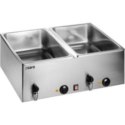 Saro BMH 160-2 chauffe-plat Acier inoxydable