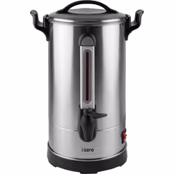 Saro CAPPONO 100, Machine à café filtre, 10,8 L, Café moulu, 1600 W, Noir, Argent