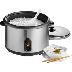 Saro RICO cuiseur à riz 4,2 L 1700 W Noir, Acier inoxydable