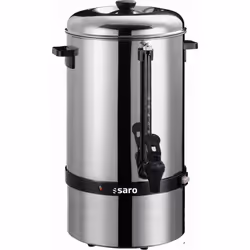 Saro SAROMICA 6010, Machine à café filtre, 10 L, Café moulu, 1500 W, Noir, Argent