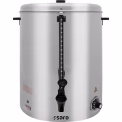 Saro HOT DRINK MAXI, 2400 W, 230 V, 50 Hz, Acier inoxydable, Acier inoxydable, 40 L