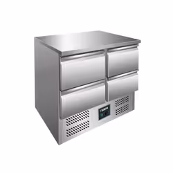 Saro VIVIA S 901 S/S TOP 4x 1/2 GN, Base du chef, Pose libre, Acier inoxydable, Acier inoxydable, 4 tiroir(s), 130 L