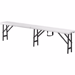 Saro 335-1020, Siège rigide, Blanc, Polyéthylène (PE), Noir, Acier, Arrière-cour, Jardin