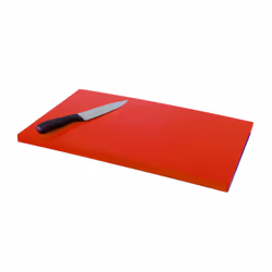 Saro 387-1015, Rectangulaire, Polyéthylène, Rouge, Produits de panification, Fromage, Viande cuite, Poisson et fruits de mer, ...