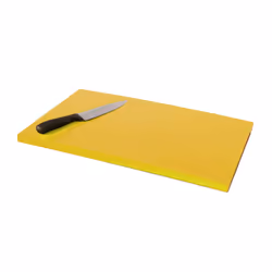 Saro 387-1025, Rectangulaire, Polyéthylène, Jaune, Produits de panification, Fromage, Viande cuite, Poisson et fruits de mer, ...