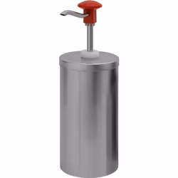 Saro PD-004, Plastique, Acier inoxydable, Rouge, Acier inoxydable, 2250 ml, 117 mm, 117 mm, 335 mm