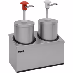 Saro PD-005, Plastique, Acier inoxydable, Rouge, Acier inoxydable, Blanc, 5500 ml, 290 mm, 145 mm, 355 mm