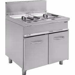 Saro E7/FLG2V17, Friteuse, 34 L, 190 °C, Double, Acier inoxydable, Autonome