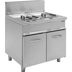 Saro E7/FLG2V17 Double 34 L Autonome 33000 W Friteuse Acier inoxydable