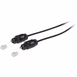 enquête Toslink mâle (ODT) vers Toslink mâle (ODT) Contacts plaqués or Longueur du câble :2.00 m Diamètre de câble : 2,2 mm d ...