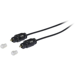 Câble de raccordement Kash 30L503 [1x Toslink mâle (ODT) - 1x Toslink mâle (ODT)] 2.00 m noir contacts dorés D23603