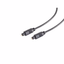 S-Conn 69004-3.0, TOSLINK, Mâle, TOSLINK, Mâle, 3 m, Noir