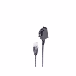 shiverpeaks BS12-09075, 10 m, RJ-45, TAE (F), Noir, Mâle, Mâle