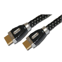 shiverpeaks HDMI, 3.5 m câble HDMI 3,5 m HDMI Type A (Standard) Noir, Argent