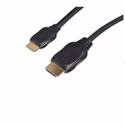 shiverpeaks BS77473-2, 3 m, HDMI Type A (Standard), HDMI Type C (Mini), Compatibilité 3D, Noir