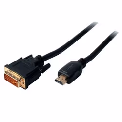 shiverpeaks HDMI/DVI-D 2m, 2 m, HDMI, DVI-D, Mâle, Mâle, Or