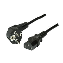 shiverpeaks Type F/C13 5m Noir Prise d'alimentation type F Coupleur C13