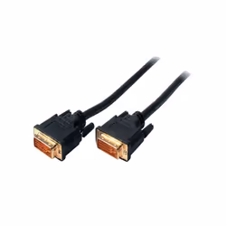 S-Conn 77445, 5 m, DVI-D, DVI-D, Mâle, Mâle, Noir