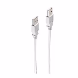 shiverpeaks BS77002, 1,8 m, USB A, USB A, USB 2.0, 480 Mbit/s, Gris