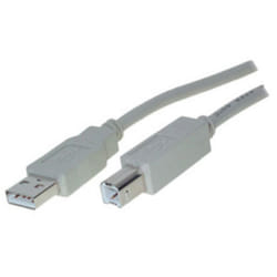 shiverpeaks BS77021 câble USB 1 m USB 2.0 USB A USB B Gris