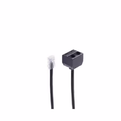 shiverpeaks BS71231-8, 0,1 m, RJ-45, 2 x RJ-45, Noir, Mâle, Femelle