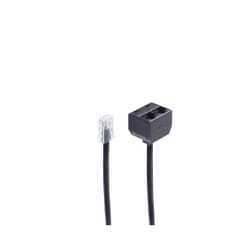 shiverpeaks BS71231-8 câble de téléphone 0,1 m Noir