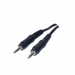shiverpeaks 3.5mm/3.5mm 2.5m, 3,5mm, Mâle, 3,5mm, Mâle, 2,5 m, Noir