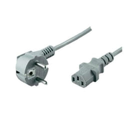 shiverpeaks Type F/C13 5m Gris Prise d'alimentation type F Coupleur C13