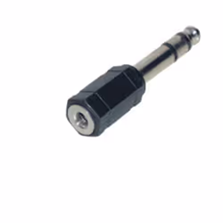 shiverpeaks BS57070, 6,3, 3,5 mm, Noir, Argent