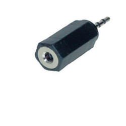 shiverpeaks BS57020 changeur de genre de câble 2.5 mm 3,5 mm Noir