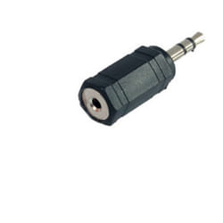 shiverpeaks BS57021 changeur de genre de câble 3.5 mm 2.5 Noir, Argent