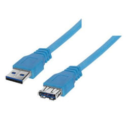 shiverpeaks USB 3.0, 1.8m câble USB 1,8 m USB 3.2 Gen 1 (3.1 Gen 1) USB A Bleu