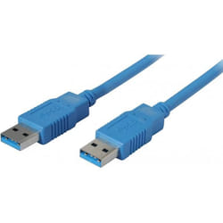 shiverpeaks BASIC-S câble USB 3 m USB 3.2 Gen 1 (3.1 Gen 1) USB A Bleu