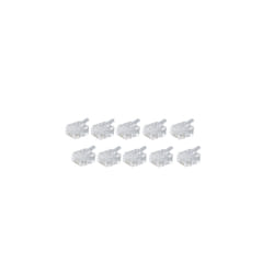 shiverpeaks BS72050-DEC-10 connecteur de fils RJ-12 Blanc