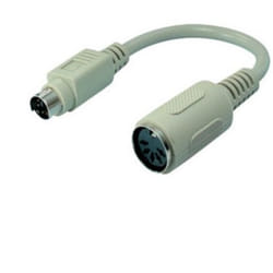 shiverpeaks BS78396 câble PS/2 0,2 m 6-p Mini-DIN Gris