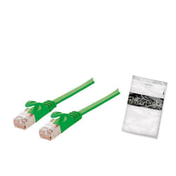 shiverpeaks BASIC-S, Cat7, 7.5m câble de réseau Vert 7,5 m U/FTP (STP)