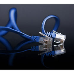 shiverpeaks SP711-SL0.25B câble de réseau Bleu 0,25 m Cat6 U/UTP (UTP)